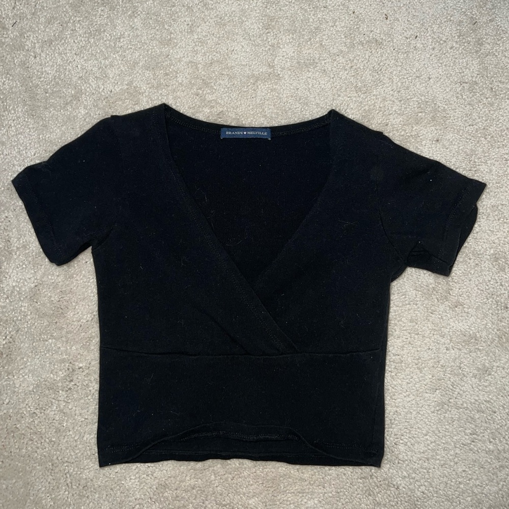 Black cross tank from brandy! ~will lint roll it~